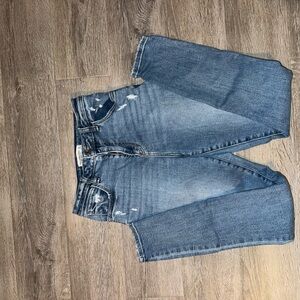 Abercrombie & Fitch Curve Love Light Blue Jeans